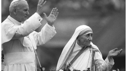 Pope declares Mother Teresa a saint and model of mercy