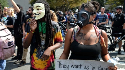 Protests peaceful outside NFL game in Charlotte