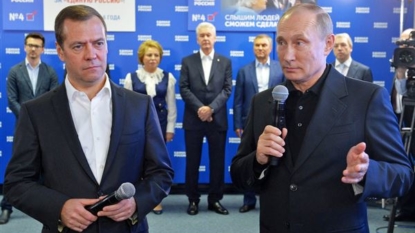 Putin’s United Russia party headed for victory in Parliamentary elections