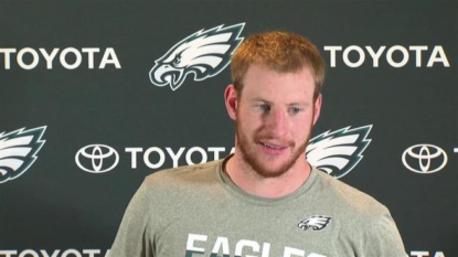 QB Carson Wentz, Eagles cram for Browns