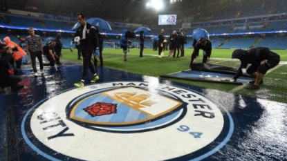 Rain forces Gladbach’s meeting with Man City to be rescheduled for Wednesday