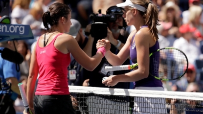 Retired Sevastova beats Konta, into US Open