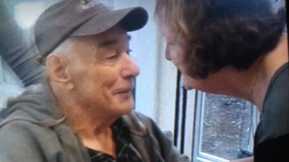 Reunited at last: Elderly couple who broke hearts moved to same home