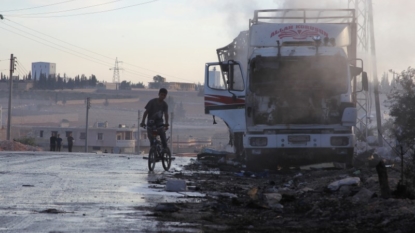 Russia Releases Video Of Syrian Aid Convoy But Denies Bombing