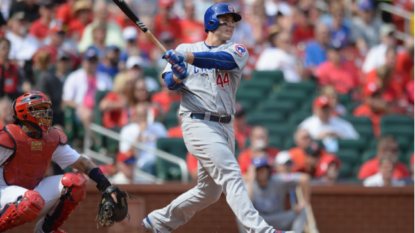 Rizzo hits 2 HRs, Cubs clinch playoffs