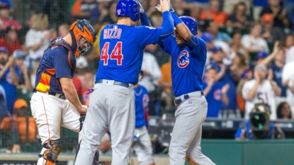 Russell, Soler Homer Lead Cubs in 9-5 Win Over Astros