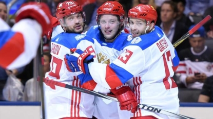 Tarasenko scores as Russian Federation hangs on to beat North America