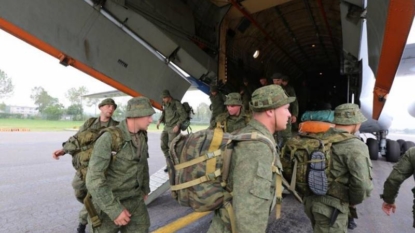 Russian troops arrive in Pakistan for first-ever joint drills