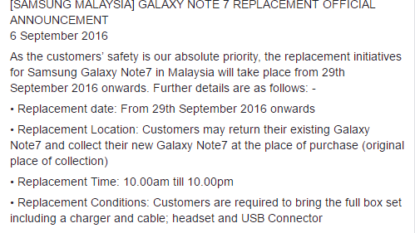 Samsung Galaxy Note7 Users Urged to Turn Off Phones