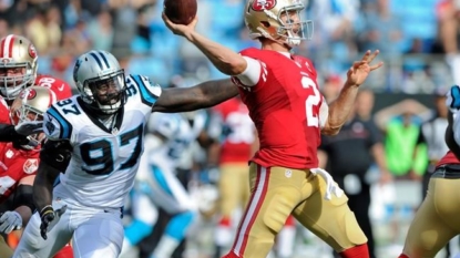 San Francisco 49ers VS. Carolina Panthers NFL football game today