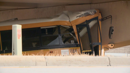 Bus driver was speeding before crash into pillar