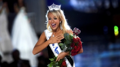 New Miss America begins reign with Atlantic City surf romp