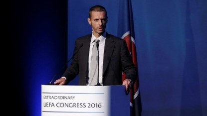 Slovenia’s Ceferin elected as UEFA president