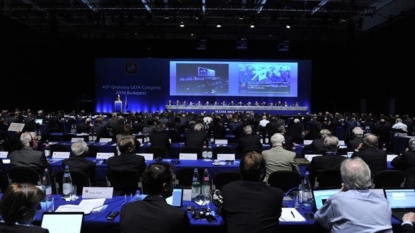 Slovenian Ceferin elected UEFA president