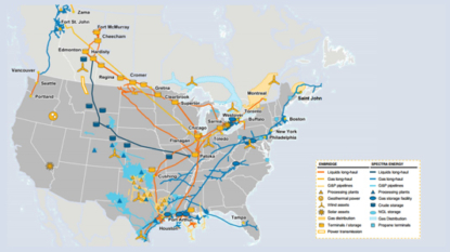 Energy Giant Created In $127Bn Spectra Enbridge Merger