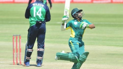 South Africa thrash Ireland by 206 runs in ODI