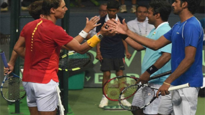 Davis Cup: Spain win doubles tie against India