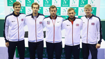 Great Britain trail in Davis Cup semi-final