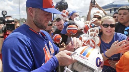 Tebow now a New York Met