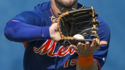 Tim Tebow arrives at Mets camp