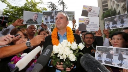 Thai court finds British activist guilty of defamation