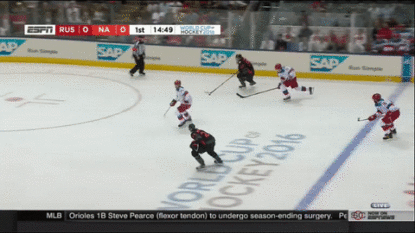 The last 30 seconds between North America and Russian Federation were exhilarating