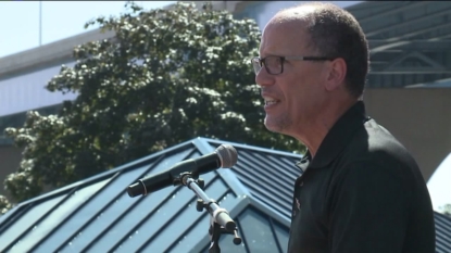 US Labor Secretary Tom Perez Campaigns For Hillary Clinton In Wisconsin