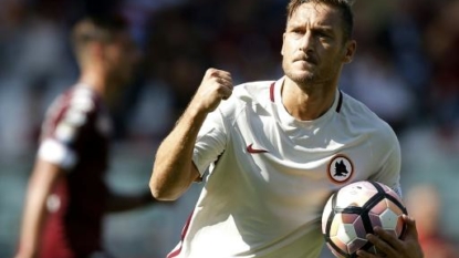 Totti reaches 250 goals but Roma loses at Torino