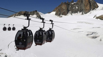 Tourists rescued after overnight Mont Blanc cable auto ordeal