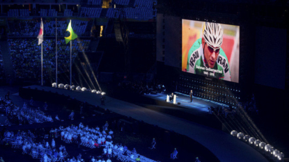 Tributes paid to late Iranian cyclist Golbarnezhad at Paralympics closing ceremony