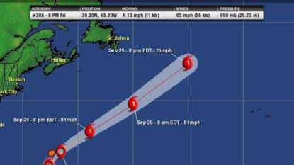 Tropical Depression Karl forecast to strengthen in Atlantic