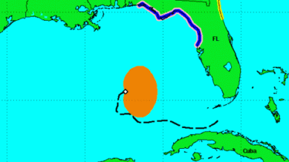 Tropical Storm Hermine strengthens and speeds towards Florida; NYC in projected path