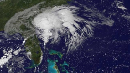 Tropical Storm Julia forms over northeast Florida