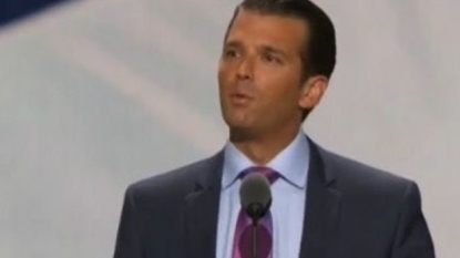 Trump Jr clarifies ‘media in gas chamber’ remark that ‘trivialised Holocaust’