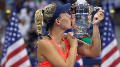 U.S. champ Kerber on top of the world