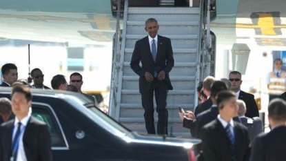 US President Barack Obama Arrives in China for G-20 Summit