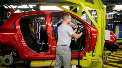 United Kingdom vehicle manufacturing sees highest August total for 14 years