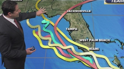 Unorganized storm predicted to enter Gulf, but its path is uncertain