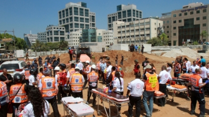 Vehicle park collapses in Tel Aviv killing 3 Israelis