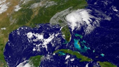 Tropical Storm Julia barrels down on Florida and Georgia