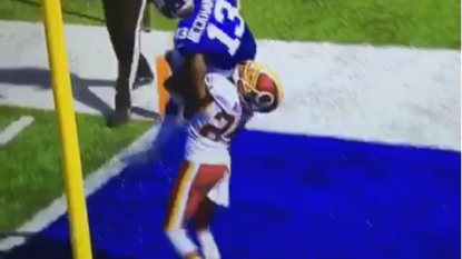 Giants WR Beckham fined $36000 for block