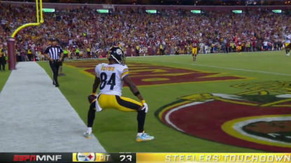 Antonio Brown, Steelers eviscerate suspect Redskins 38-16: 5 takeaways