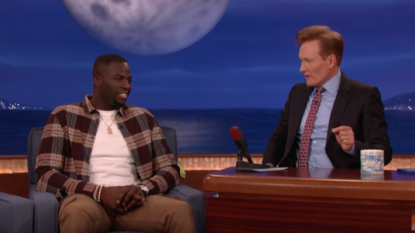 Draymond Green trashed Kevin Hart’s basketball skills on ‘Conan’