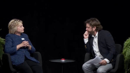 Watch Hillary Clinton keep a straight face on ‘Between Two Ferns’