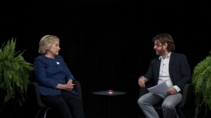 Hillary Clinton gets the ‘Between Two Ferns’ treatment