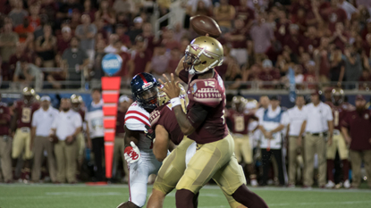 Watch Jameis Winston Deliver an Epic Halftime Speech to Florida State Players