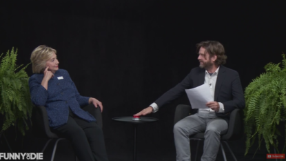 Hillary Was Hilarious on “Between Two Ferns”… in a Bad Way