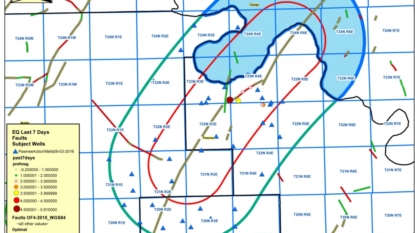 3.8 magnitude quake rattles central Oklahoma