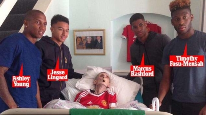 Manchester United players grant 73-year-old man his dying wish