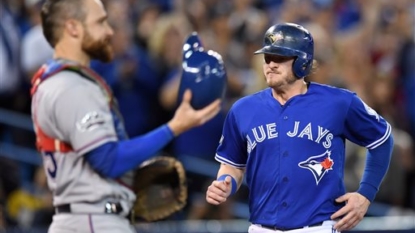 Blue Jays beat Rangers to win ALDS, Nats tie Dodgers